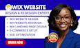 wix website redesign wix website design web redesign wix