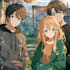 design anime couple illustrations