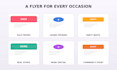 design an eye catching flyer using canva templates