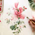 a watercolor botanical illustration