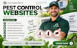 build squarespace pest control website pest removal termite inspection website