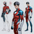superhero comic book art and illustration