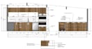 create kitchen or bathroom 2d floor plans, elevation and cabinet drawings