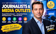 do press release journalist pitching media outreach PR publicity campaign