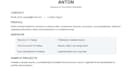 create a professional cv or resume