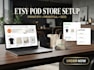 setup your etsy printify or printful print on demand store