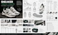 create a manufacturer ready sneaker tech pack with flats, bom and specs
