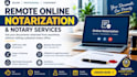 provide fast remote online notarization, usps form 1583 and notary services