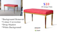 do furniture retouching and shadow