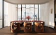 optimize 3d contemporary interior layout,living room render, ensuite bedroom cgi