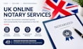provide professional UK online notary and document notarization