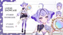 create high quality live2d vtuber model, 2d vtuber model, live 2d vtuber model