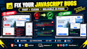 fix HTML CSS javascript bugs and responsive website issues