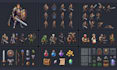 2d pixel character sprite sheet animation rpg maker mz, mv rpg maker vx ace, xp