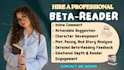 beta read romantasy ya horror alpha reader arc reader fiction betareader