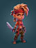 draw 2d game character or 2d game character