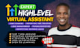 go high level virtual assistant ghl expert gohighlevel CRM automation workflow