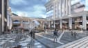 produce exterior visualization for commercial property, mixed use complex render