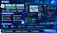 build roblox studio scripts, luau automation, game ui gui and game testing tools