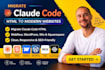 migrate claude code HTML to webflow claude to wordpress wix squarespace