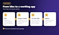 develop a custom android app in flutter and firebase