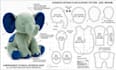 create plush reference sheet custom plushie stuffed animal toy design mascot