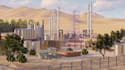 render industrial plant layout,optimize factory layout, manufacturing plant site
