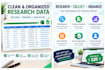 do accurate web research and data collection
