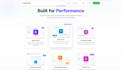 smooth responsive and fast UI UX
