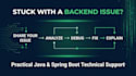 provide java spring boot debugging and technical support