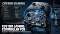design custom gaming controller pcb, bluetooth and embedded firmware