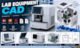 do laboratory equipment cad, scientific instrument enclosure, 3d design