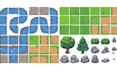 do pixel tileset tile map background pixel art character animation 2d game art