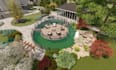do front yard, backyard, patio, pool and garden landscape design for homeowners
