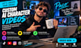 create consistent ai character videos for social media