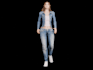 create psx style low poly 3d characters