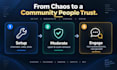 be your discord and telegram community manager and moderator