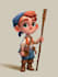 model 2d game character, 2d game character design