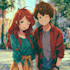 design custom couple characters