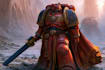 create a warhammer 40k character illustration