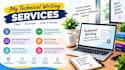 write technical blog post and software documentation