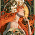 create illustrations in art nouveau style
