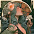create illustrations in art nouveau style