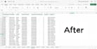 clean, format excel data