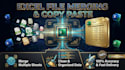 do manual copy paste, merge excel files and clean messy data