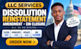 do llc dissolution, reinstatement, amendment, close ein and llc renewal wyoming
