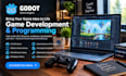 provide godot game development, monetization and multiplayer