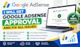 get google adsense approval and fix all issues