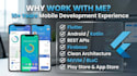 develop a flutter app for android and ios