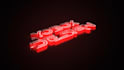 create a 3d 60fps logo reveal animation, youtube intro